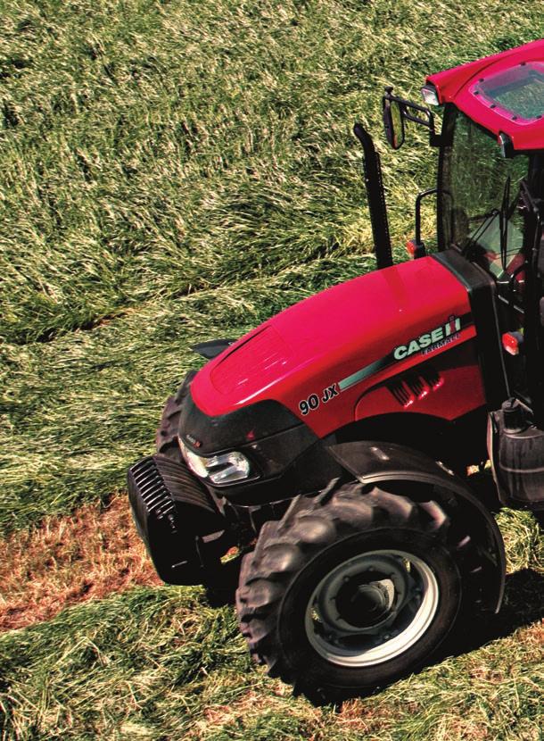CASE IH FARMALL JX THE WORLD OF FARMING IS CHANGING. WILL YOU BE READY? More from the land. More from yourself. More from your equipment. Which is why we also demand more.