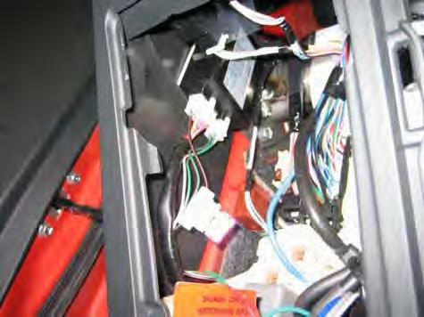 Note and record any anti-theft radio codes prior to disconnecting ( figure 1) 2. Remove driver side small object box, lower dash panel, and steering column cover for ease of access. B.