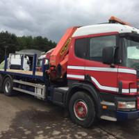 1700 1999 SCANIA FLAT BED LORRY