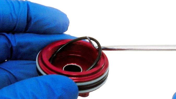 internal seal o-ring located in the
