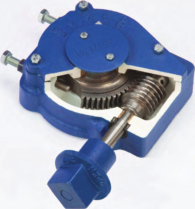 Worm ear eatures I J E B A C D H 4 Val-Matic Worm ear A valve actuator must perform to the same level as the valve.