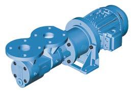 Models Numerous installation methods are possible with different KRAL pump models.