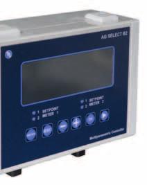 AG-Select Panel Controllers The AG-Select series is a range of water treatment controllers for ph, ORP, conductivity or chlorine. Microprocessor based electronics providing versatility in operation.