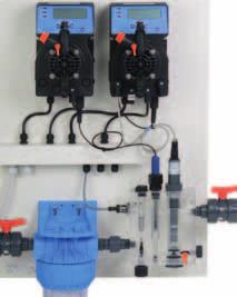 DLX Controller/ Pump Dosing Systems Suitable for domestic and small commercial applications. Suitable for pools up to 250 m³. A larger version is available upon request. Choose from three systems.