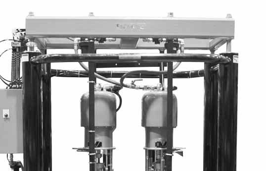 Strategically located vent valves: Allow the ram plate to exit the drum in a smooth and trouble-free operation while remaining clean and maintenance-free.