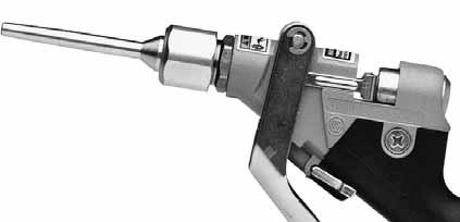 GRACO SEALANTS AND ADHESIVES EQUIPMENT APPLICATORS Ultra-Lite 4000 and 4000 SD Severe-Duty Pistol Grip Flow Guns 2 Ultra-Lite 4000 guns feature ergonomic design and operating pressure to 4000 psi