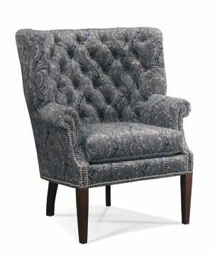 1687 CHAIR H44 W36 D22 in. Arm Height: 28 in.