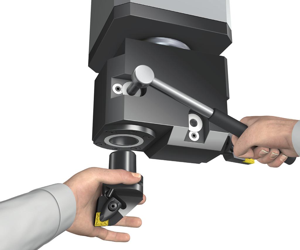 Coromant Capto versus shank tools Ease of use for the operator changing large tools on VTLs with big heavy shank tools is more demanding than horizontal lathes and also setting the offset position
