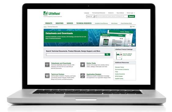 identification. Visit Technical Resources at Littelfuse.com Technical information is only a click away.