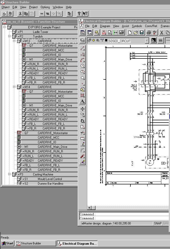 Boost your efficiency with the Electrical Diagram Builder The Electrical Diagram Builder is a tool in the Advant Engineering Software family for Computer Aided Electrical Engineering (CAEE).