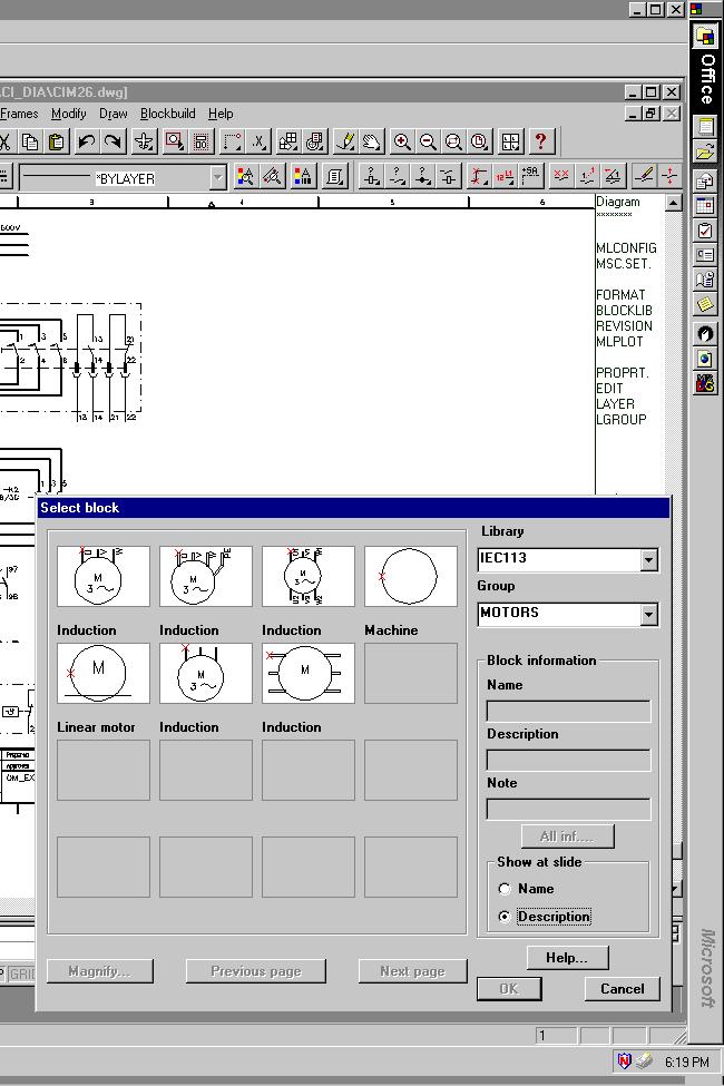 3 More than a mere graphics editor The Electrical Diagram Builder is far more than a drawing tool, it is also a database editing tool.