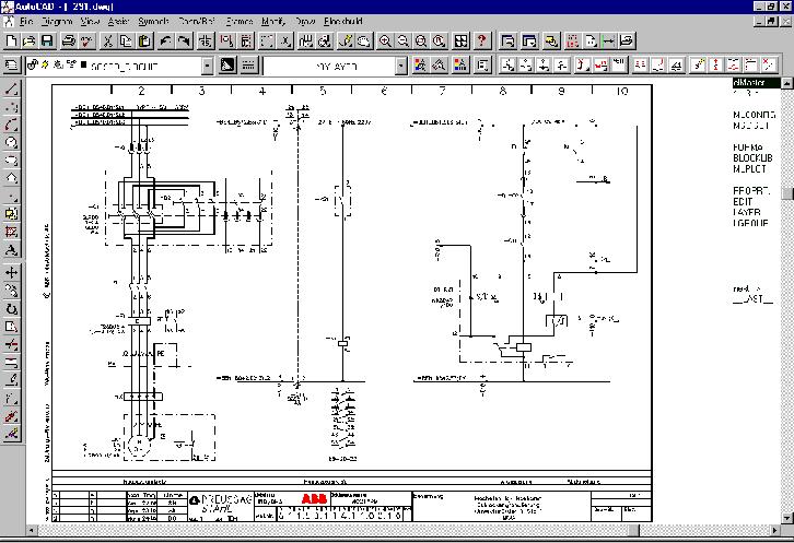 Consequently with the Electrical Diagram Builder you can assign equipment data to plant items (Advant Objects) by simply referencing items in the database.