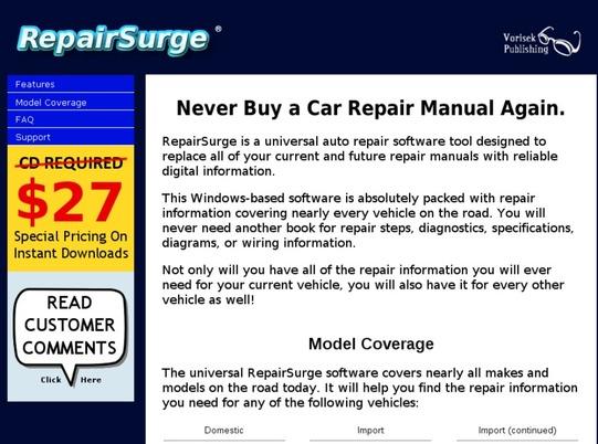 More details >>> HERE <<< : Download Free EBook RepairSurge Universal Repair Manual Software - A Closer Look Opel Sintra Repair Manual Free Download : download free ebook repairsurge universal repair