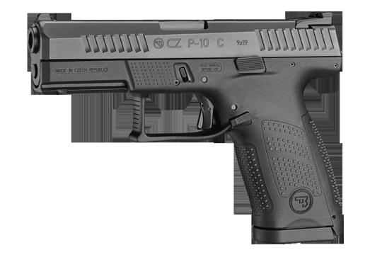 PISTOLs CZ P-10 C Shoot with confidence A highly advanced striker fired compact pistol, due to its dimensions, innovative design and impressive firepower capacity suitable for the armed forces as