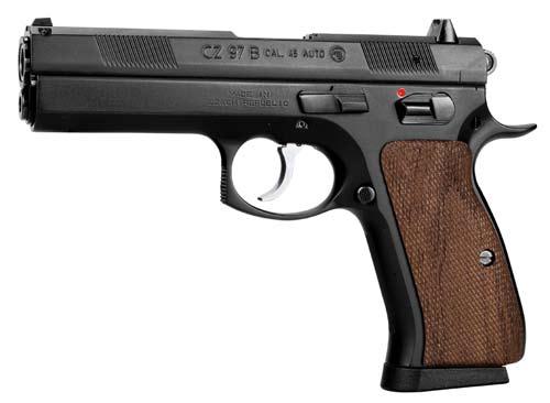 PISTOLs CZ 97 B Stopping Power 20 years on the market - the best proof of the exceptional qualities of this user friendly service and defence pistol in.45 ACP cal.