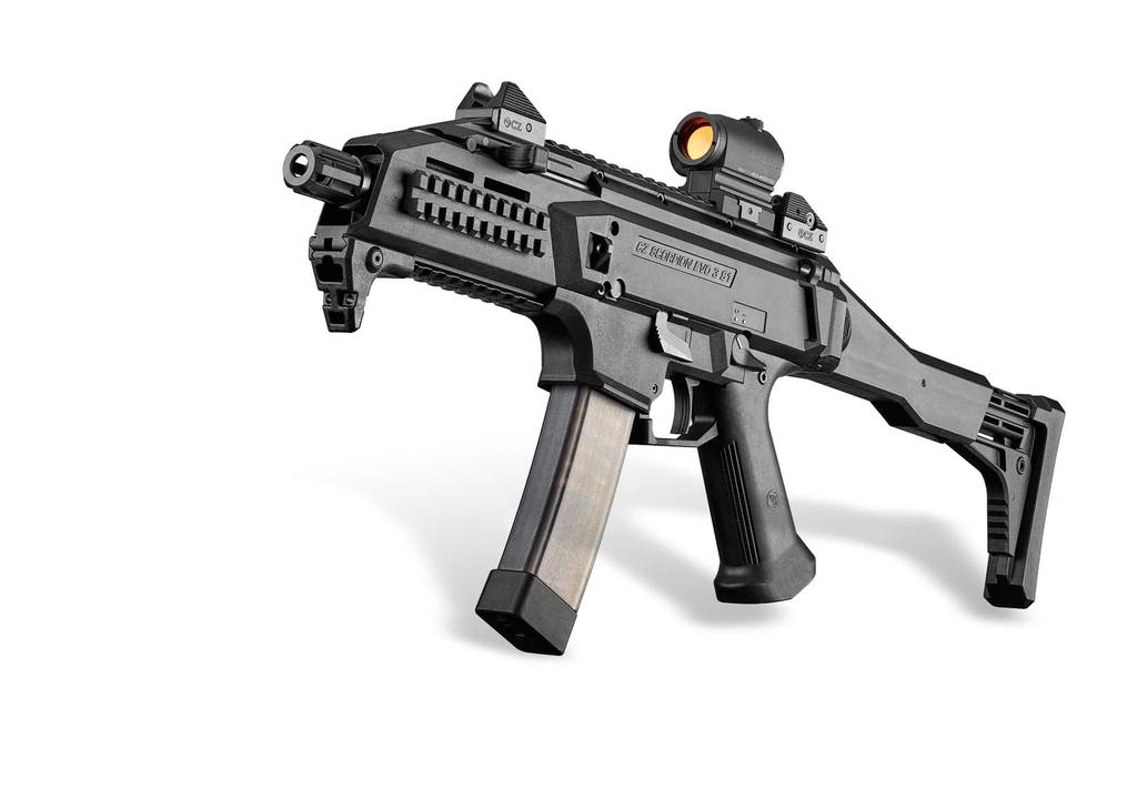semi-automatic CZ scorpion evo 3 s1 OPTION TO REVERSE THE COCKING HANDLE new legend EASY MOUNTING OF ACCESSORIES USING MIL-STD-1913 RAILS THE LEGEND CALLED SCORPION IS BACK AND THANKS TO THE CZ