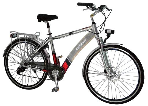 Trekking Li Trekking Enlightened Available fully equipped (main photo) or in sport configuration (inset) Mens Trekking Li - no rack Trekking Li Classic transport/commute hybrid electric bike with