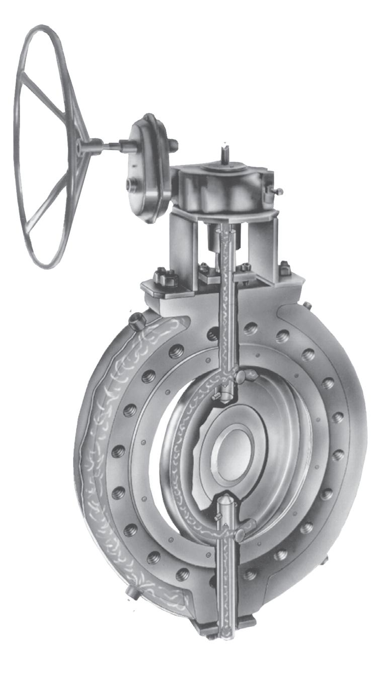 Steam Traced Butterfly Valves Patented design. A number of patents make this valve unique and unmatched for handling temperature sensitive fluids.