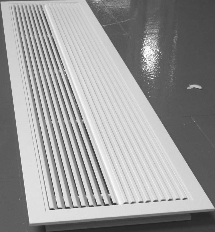 SERIES MBD Multi-Blade Linear Diffuser PUBLICATION DIFFUSERS 2 JULY 2015 Features - Singular or continuous designs. - One or two way blow.