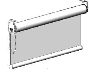 5.1 Tender specification VANGUARD Roller Blind System STANDARD Shaft Made of extruded aluminium, diameter 38x1,25 or 43x1,25.