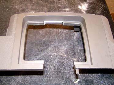 Install center console onto floor with three screws. Screws After Cut e.