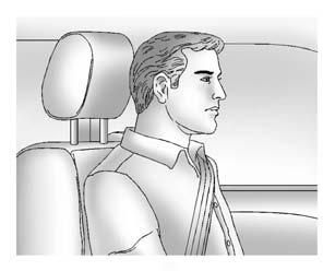 3-2 Seats and Restraints Head Restraints Front Seats { Warning With head restraints that are not installed and adjusted properly, there is a greater chance that occupants will suffer a neck/ spinal