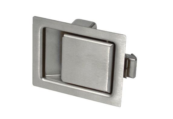 64 Push-to-Close Latch Pull-to-open Paddle latch Medium 247 6.4 (.25) thickness 36 (1.39) 17.5 (.