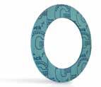 Garlock BLUE-GARD For a wide range of applications Garlock BLUE-GARD fiber gaskets are available in several types of mixtures of synthetic fibers, fillers and elastomer binders, which offer excellent