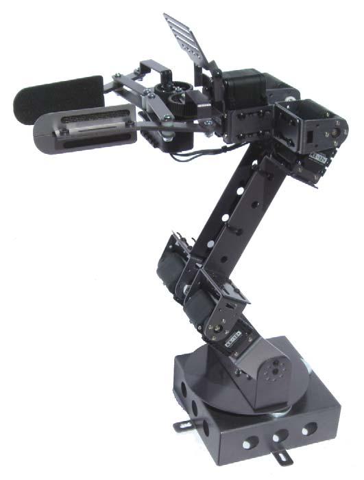 Modified CrustCrawler AX-12A Smart Robotic Arm ~29 maximum reach (nearly 7-inch extension) 5 degrees of freedom Most