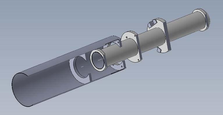The current design for our motor mount system is removable to allow access to the actuators