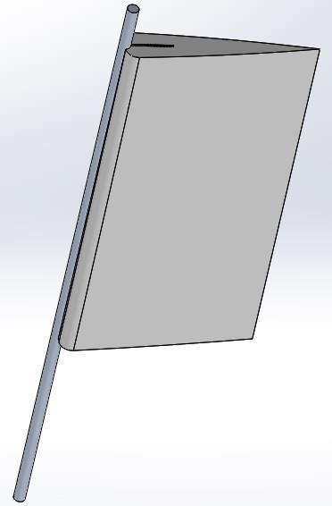 Fin with Airfoil design and