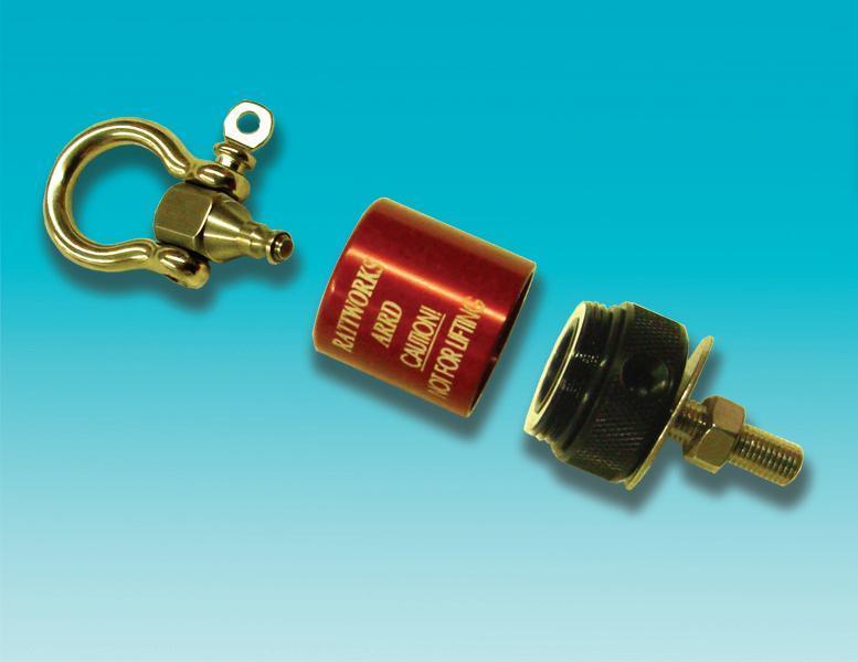 Figure 27: ARRD (Advanced Retention Release Device) [0] The ARRD is a pyrotechnically actuated recovery device which utilizes a tether-and-release system.
