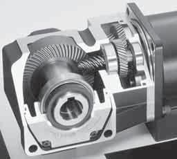 Oriental Motor's gearhead consists of right-angle, hollow shaft gearheads and right-angle, solid shaft gearheads (RH, RA), which have worm gears, screw gears or hypoid gears [ 14 mm (4.9 in.)].