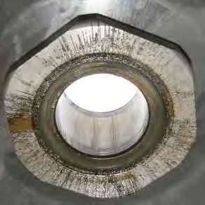 No extra lubrication or additional substance allowed inside the clutch drum additional to the grease that originates from lubrication of the needle cage