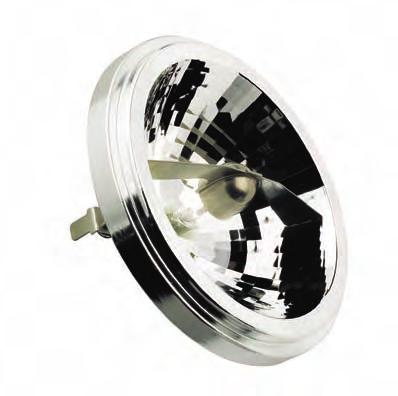 LOW VOLTAGE 52 Aluminium reflector dissipates heat and light forward Dimmable using a suitable dimmer for operation with a transformer Even light distribution and constant colour throughout lamp life