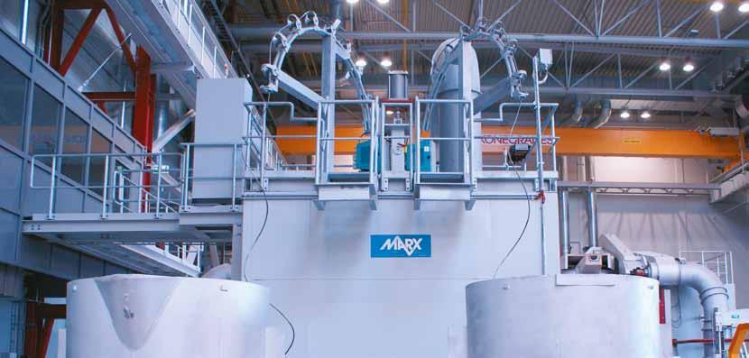 Wire-treatment plants (DIM) The MARX DIM plants are specially designed for the treatment and inoculation of grey