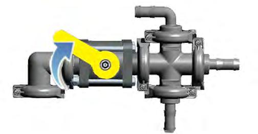 Procedure for Setting Liquid Bypass for AccuShot When the add-on hydraulically-driven centrifugal pump must run at different operating points on the AccuShot system, a liquid product bypass line(s)