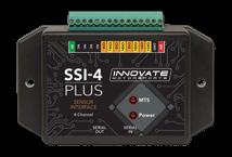 SSI-4 PLUS: SENSOR INTERFACE Simple sensor device that adds 4-inputs to an MTS Log Chain Channel 1 and 2 inputs can be configured for RPM, speed (VSS), frequency, and 0-5 volt.