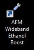 GETTING STARTED THIS PRODUCT DOES NOT INCLUDE SOFTWARE IN THE PACKAGING. PLEASE DOWNLOAD AND INSTALL THE WIDEBAND ETHANOL BOOST CONFIGURATION SOFTWARE FROM THE AEM WEBSITE AT: www.aemelectronics.