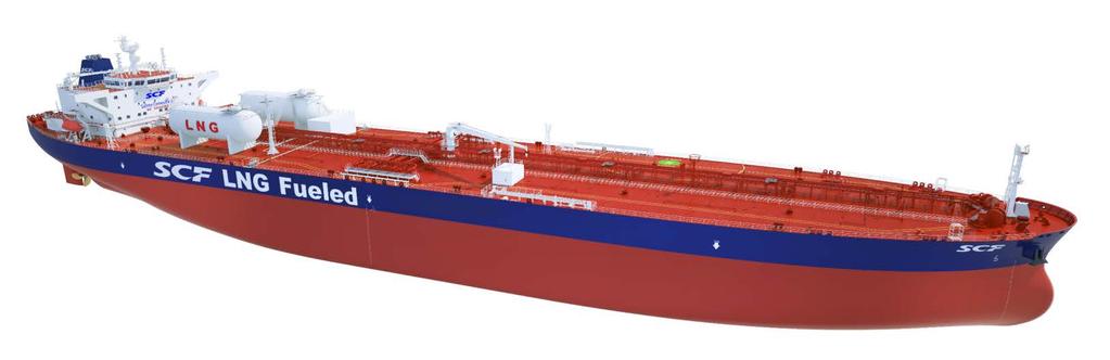 Switch to alternative fuels such as liquefied natural gas In March 2017 Sovcomflot ordered four 114,000-dwt LNG-fuelled ice-class Aframax