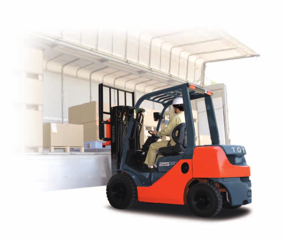 True Potential Through Outstanding Operability Toyota used the latest technology to reexamine forklift operation in its search for enhanced operability.