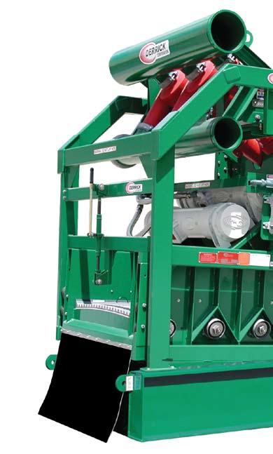Derrick uses only the highest quality materials in the manufacturing of the Flo-Line Cleaner (3-panel) and (4-panel) the most powerful and versatile shale shaker in the
