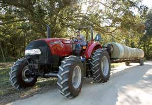 ALL THE HORSEPOWER YOU NEED. Farmall 100A series tractors are equipped with a 4-cylinder 4.