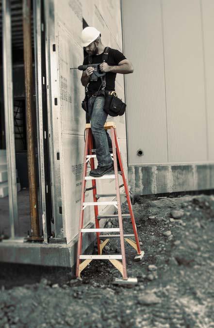 FACING YOUR WORK ON A STEPLADDER Facing Your Work The Little Giant Select Step is one of several Little Giant safety products that can be used