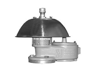Conservation Vents S&J 94020 Weight Loaded Conservation Vent Provides Pressure and Vacuum Relief Options: