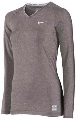 95 Nike Pro Long Sleeve V Neck Ladies Tight Fit