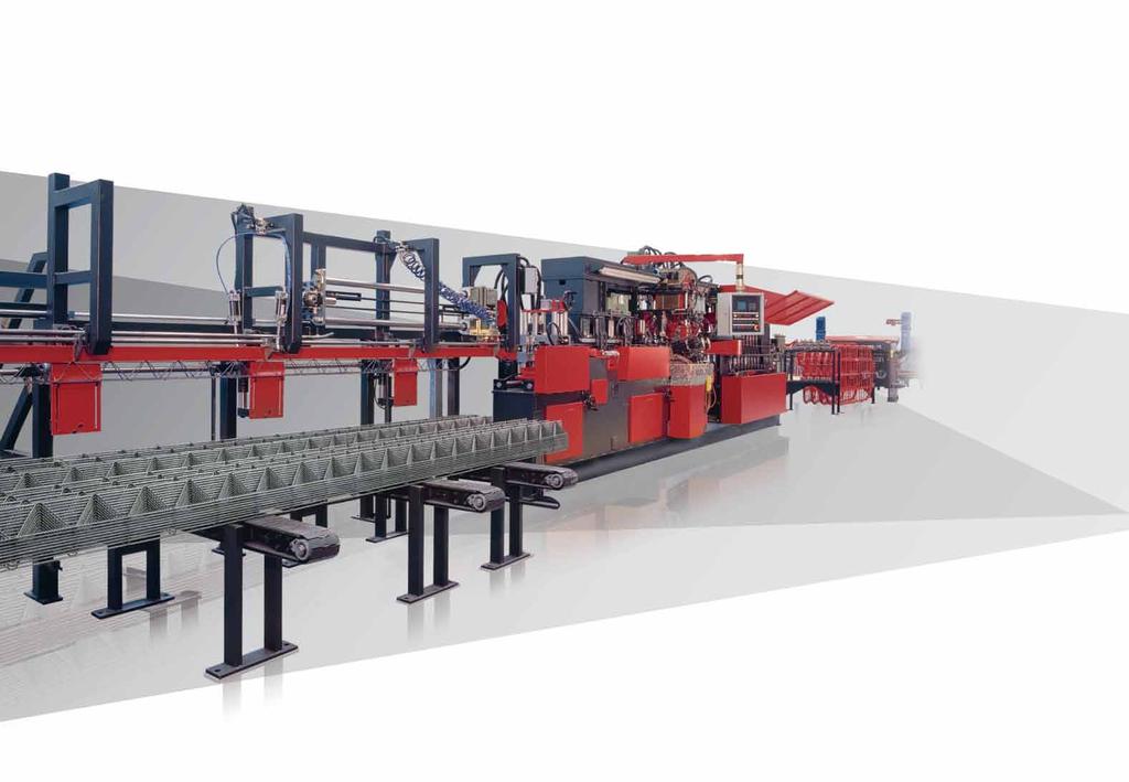 MTM 200-400 IT S ALL ABOUT PRODUCTIVITY The MTM Series are highly productive plants designed to produce lattice girders.