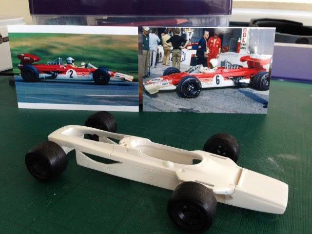 Paul Mumby 1:20 Lotus 63 update Paul has updated me on the progress of his 1:20 scale Lotus 63 and confesses that the closer the project comes to the end, the slower it also becomes.