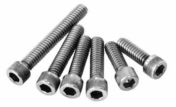 FX Timing Cover Screw Kit Smooth polished chrome or stainless steel screw