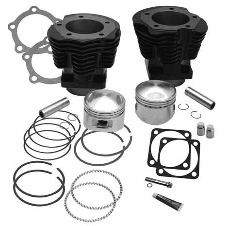 gaskets Cylinder sets include cylinders and head & base gaskets Cylinders replace 16483-41 and 16492-41 Cylinder & Piston Kit Cylinder Set Displacement Stroke Bore Cylinder Length CR Piston Series